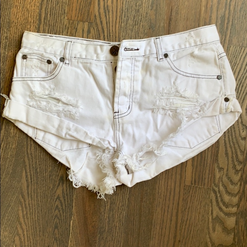 One teaspoon jean shorts